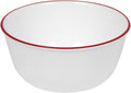 Corelle 1060572 Livingware Red Band 28 Ounce Soup & Cereal Bowl (Pack of 3)