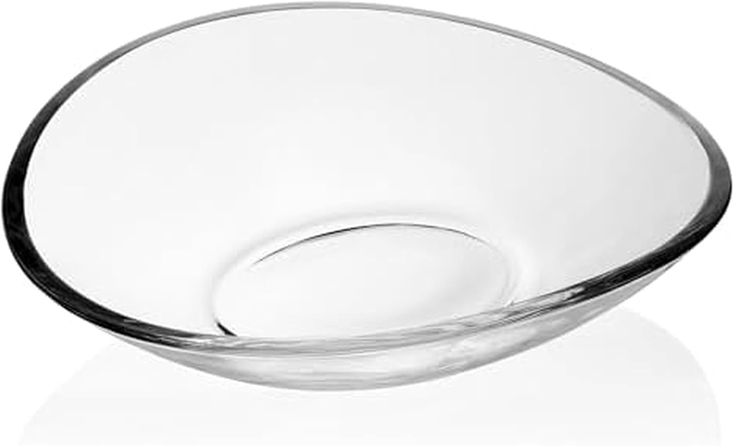 Mikasa Alister Crystal Glass Decorative Centerpiece Bowl  13.25 inch