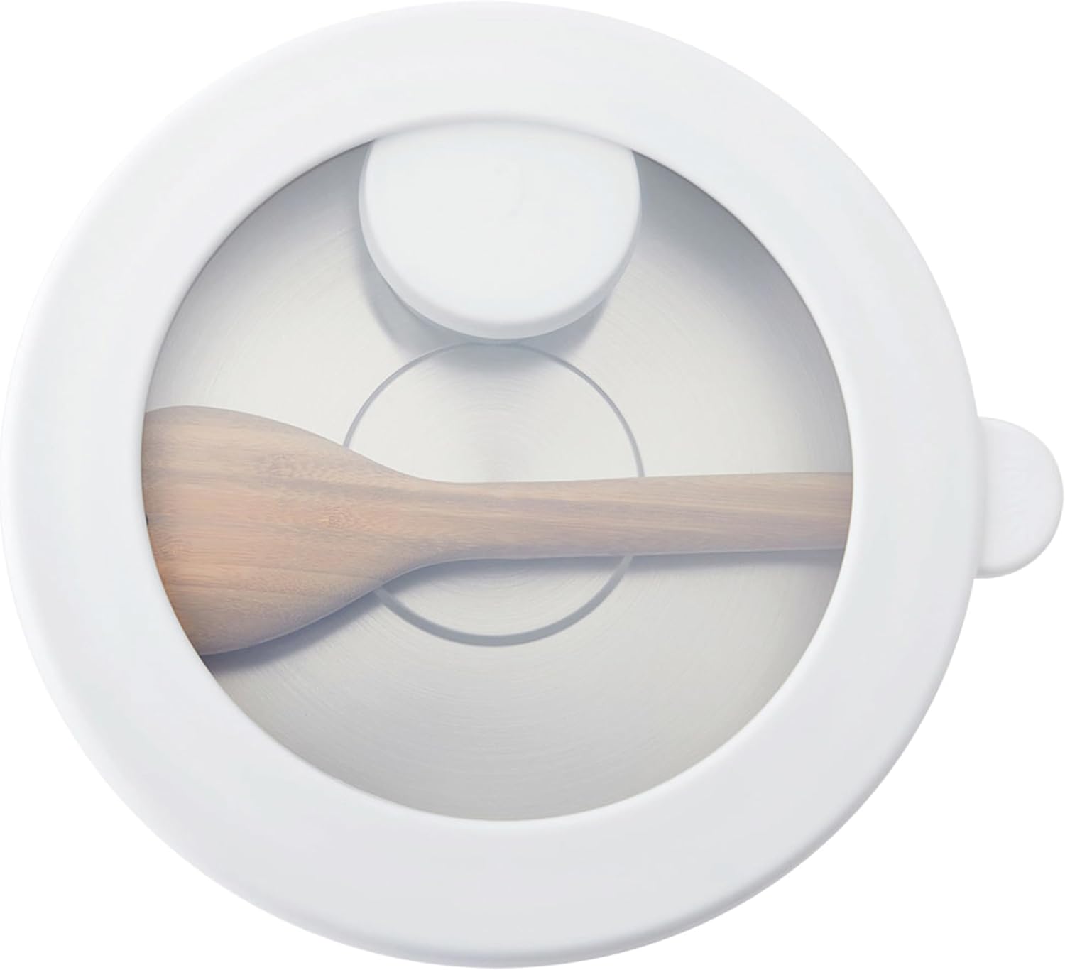 S'well Stainless Steel Salad Bowl Kit XL 184oz  Angel Food  Includes 5oz Canister For Dressing  Serving Utensils  and Removable Tray  Leakproof  Easy to Clean  Dishwasher and Refrigerator Safe