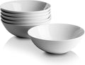 10 Strawberry Street Simply White 7" Coupe Cereal Bowl  Set of 6