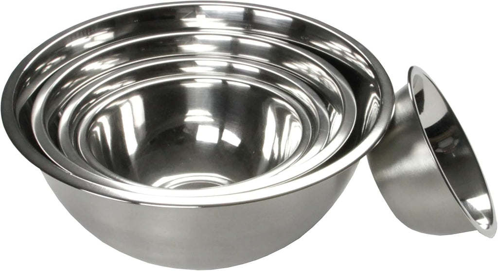 Chef Craft Brushed Mixing Bowl  1.5-Quart  Stainless Steel