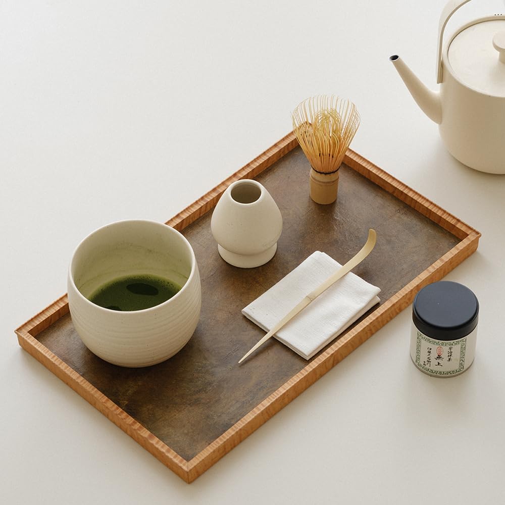 Matcha Whisk Set  Ceramic Matcha Bowl & Whisk Holder  Bamboo Accessory  Modern Design (Matte Crème  Traditional Bowl Design)
