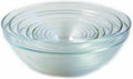 Duralex Made In France Lys Stackable 9-Piece Glass Bowl Set Clear