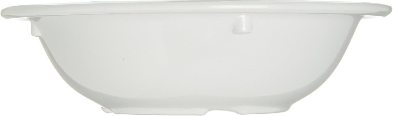 Carlisle FoodService Products Dallas Ware Reusable Plastic Bowl Fruit Bowl for Buffets  Home  and Restaurants  Melamine  4.75 Ounces  White  (Pack of 48)