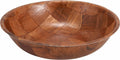 Winco WWB-10 Wooden Woven Salad Bowl  10-Inch  Brown