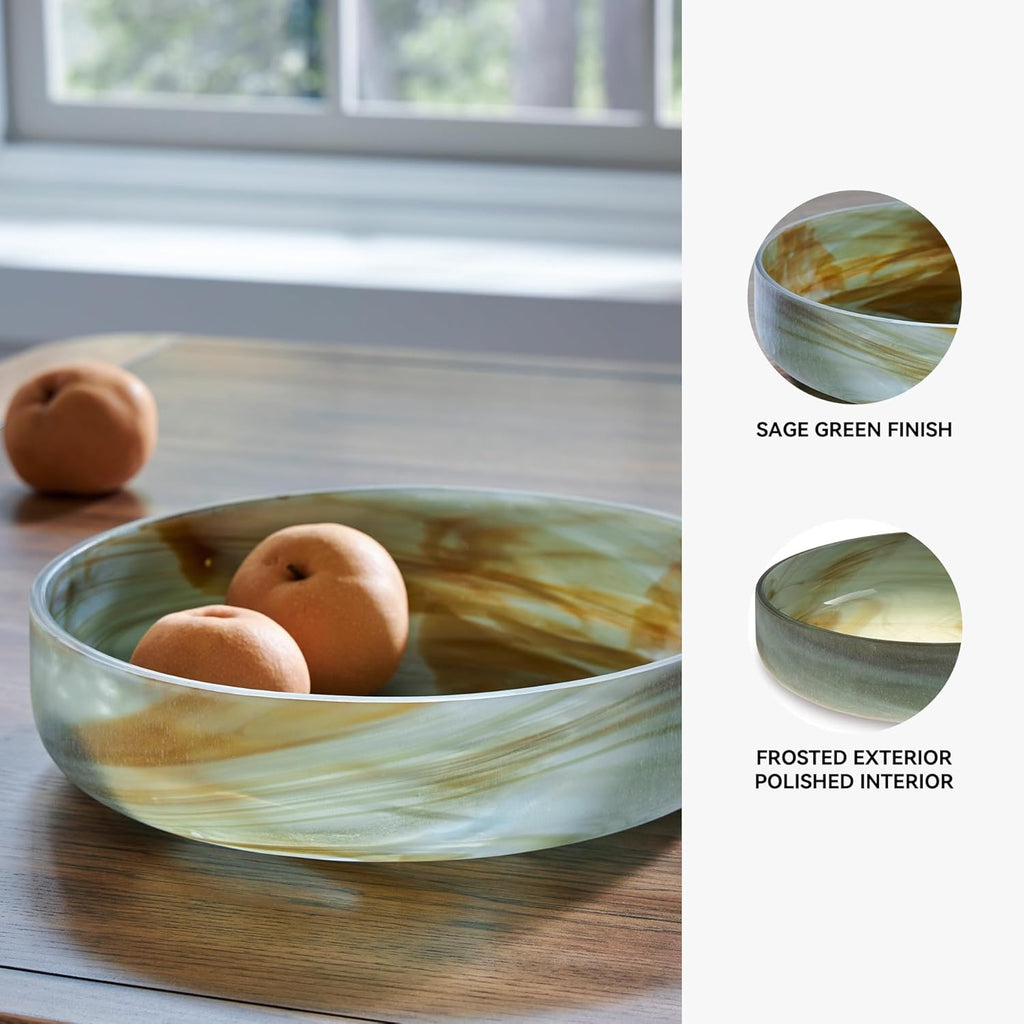 Signature Design by Ashley Bannington Contemporary Glass Bowl  Green