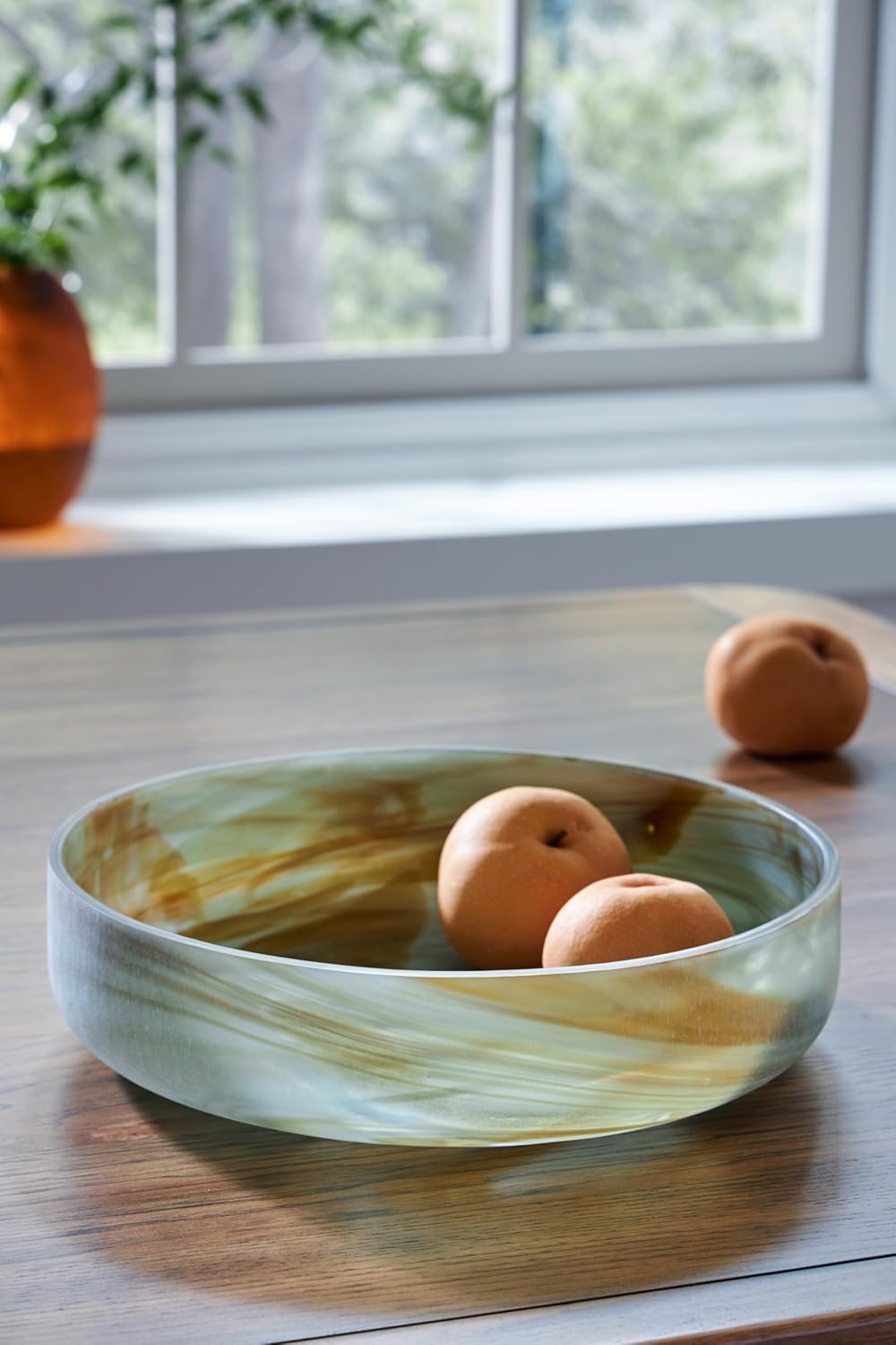 Signature Design by Ashley Bannington Contemporary Glass Bowl  Green