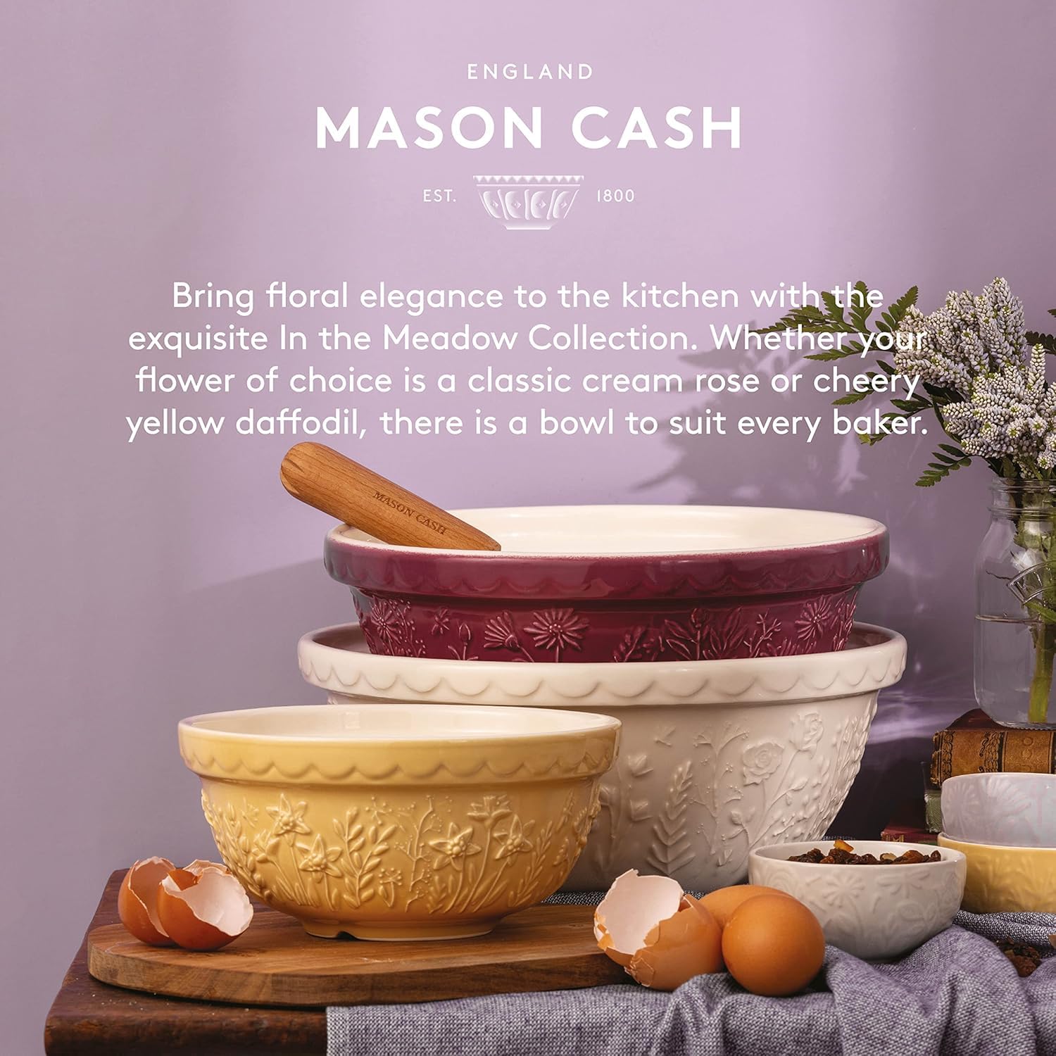 Mason Cash In the Meadow 2 Qt Batter Bowl