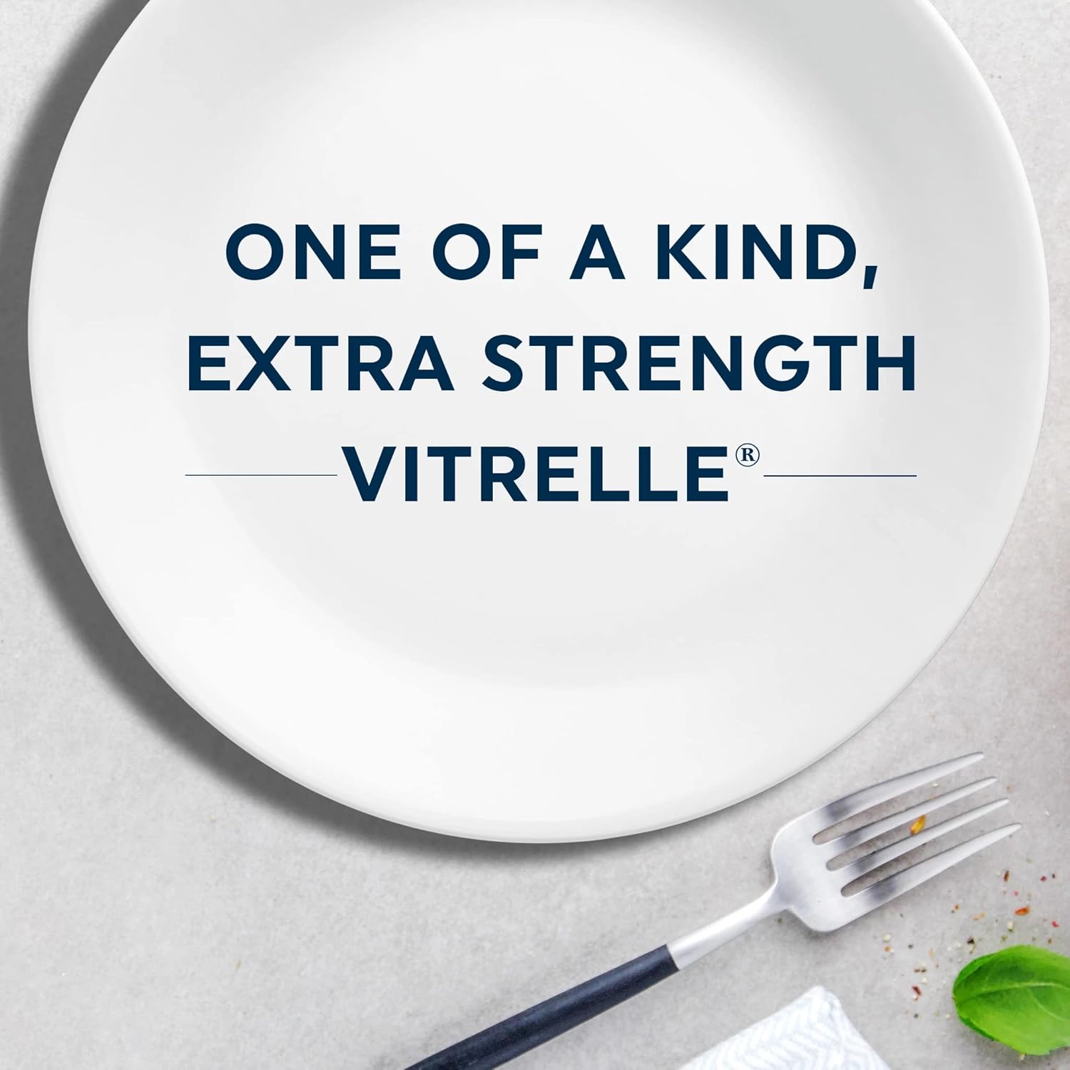 Corelle Vitrelle 6-Piece Soup/Cereal Bowl Set Triple Layer Glass and Chip Resistant  16-Oz Lightweight Round Bowls  Portofino