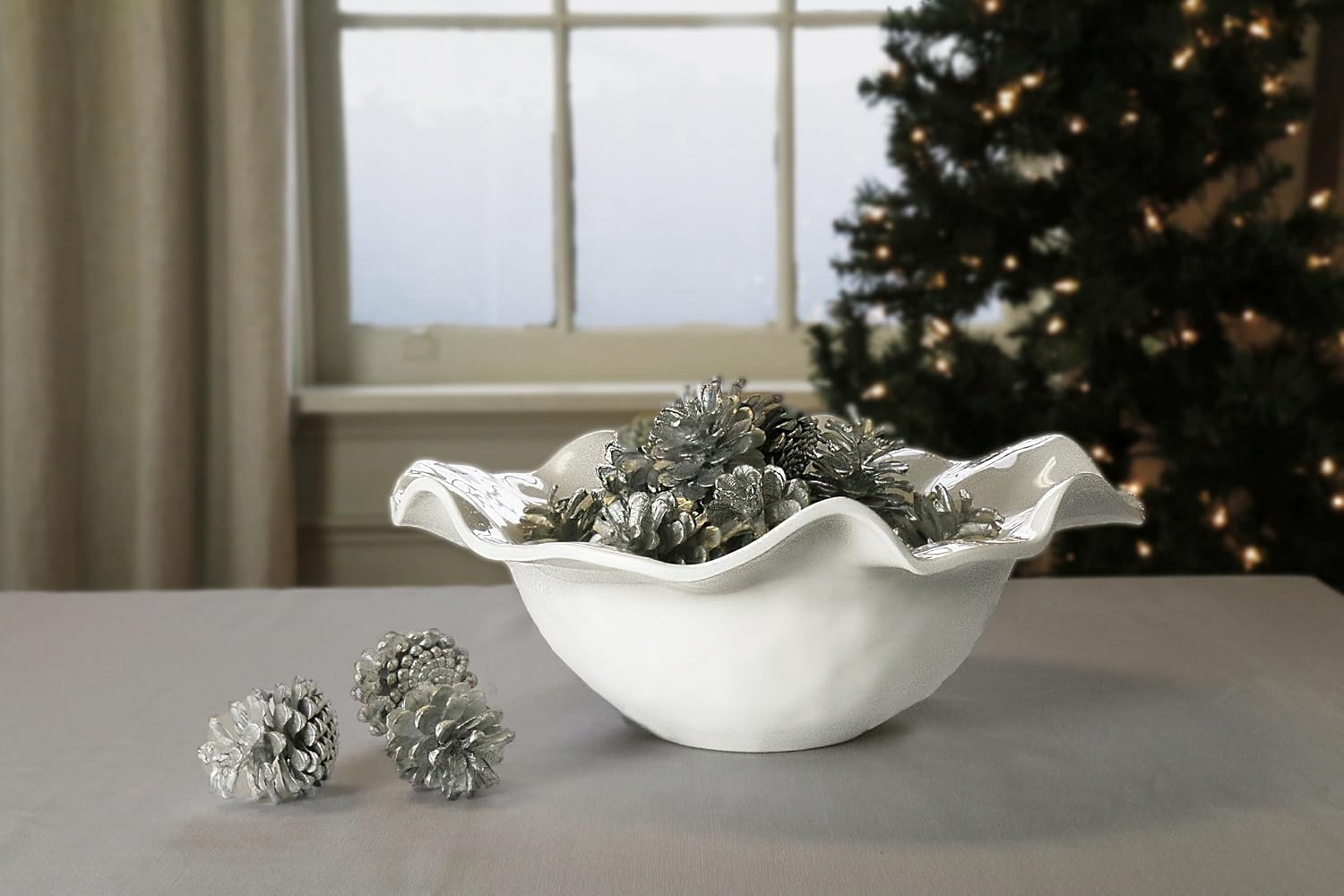 Beatriz Ball Large Havana Bowl  White