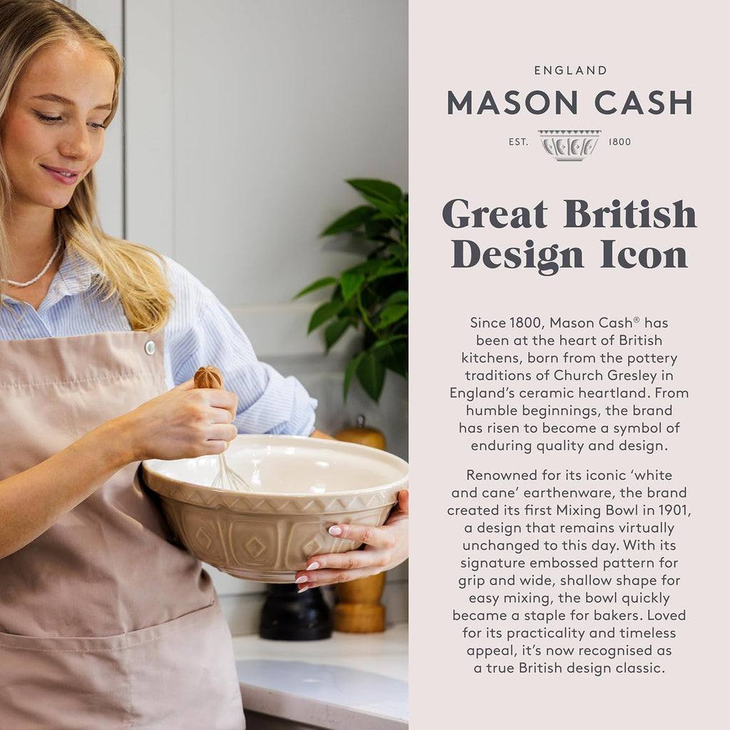 Mason Cash | Color Mix S12 Powder Blue Mixing Bowl - 4.25 Quart