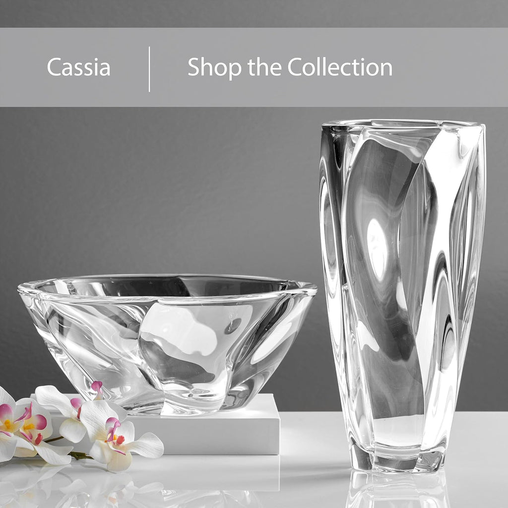 Mikasa Cassia Crystal Glass Bowl  11 Inch